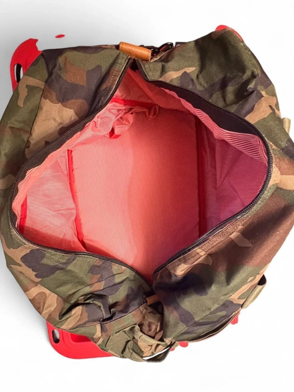 Herschel Supply Company Camo Duffel - Olive & Brown